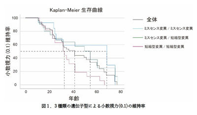 日本初のスタルガルト病に対する全国13施設によるコホート解析研究
