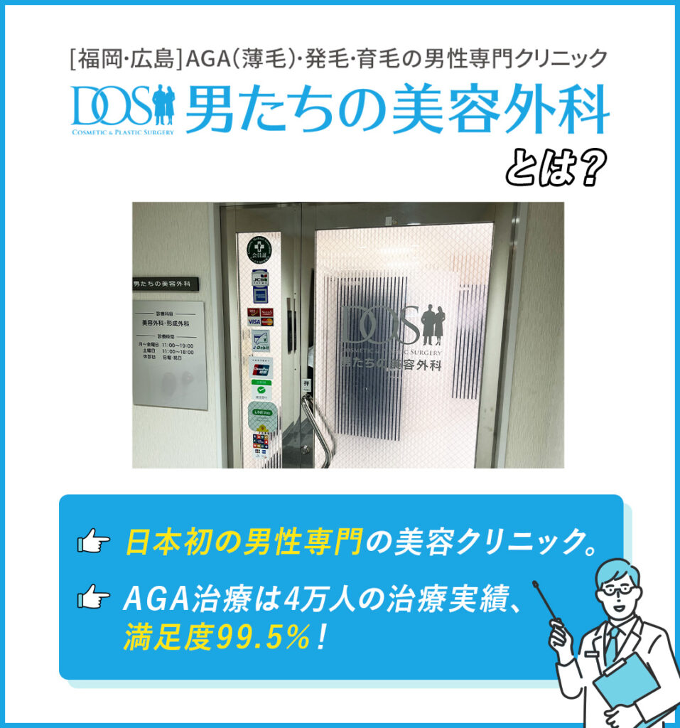 男たちの美容外科とは?