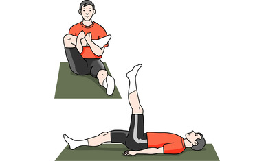 運動選手に多い臀部の痛み―梨状筋症候群股関節のストレッチを