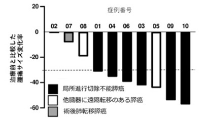 世界初、切除不能膵癌に対する
Wilms腫瘍(WT1)樹状細胞ワクチンを併用した化学療法を考案・実施