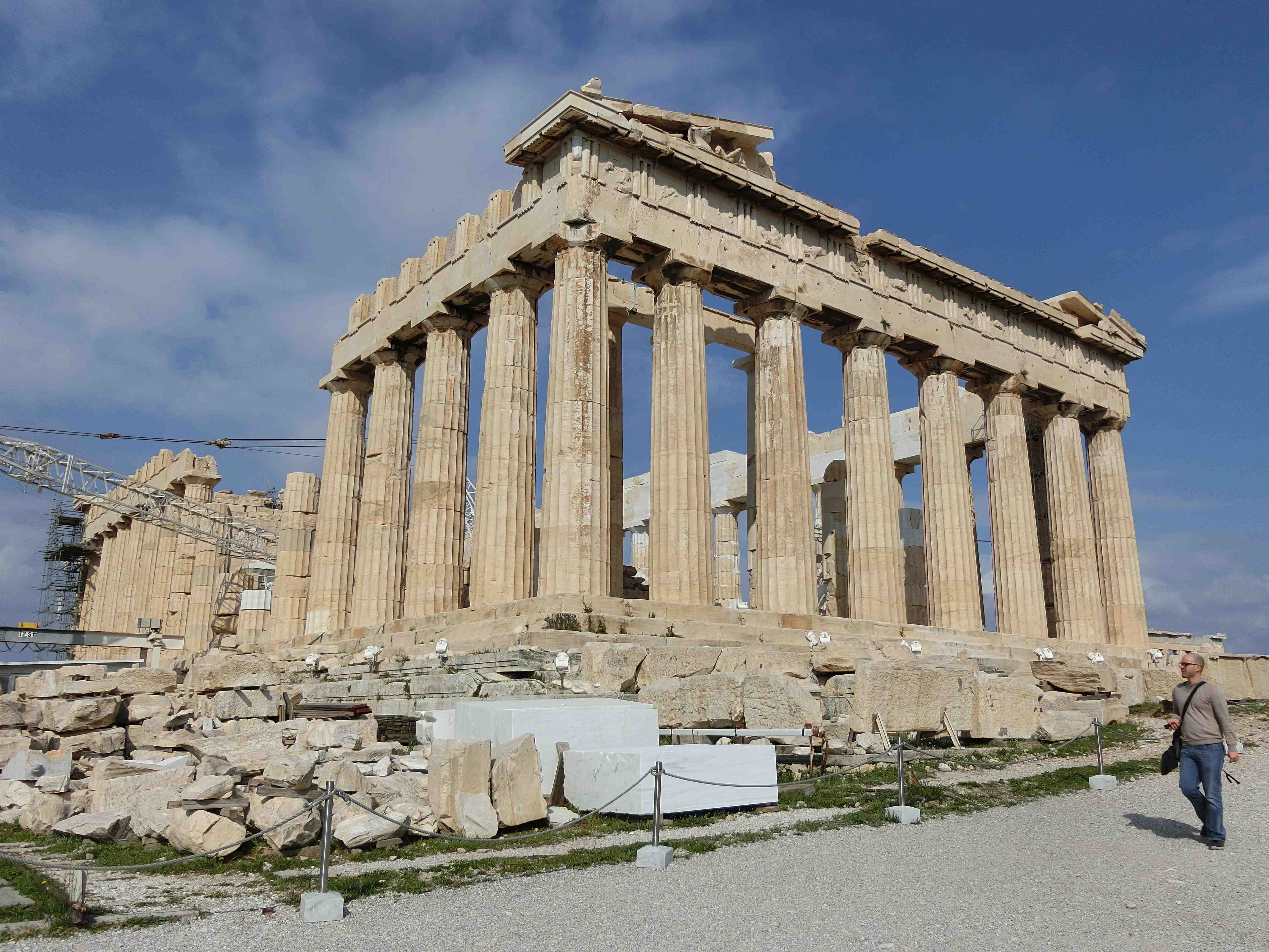 地理医学の起源は古代ギリシャ時代にさかのぼる。写真は同時代の遺跡、パルテノン神殿（ギリシャ・アテネ）