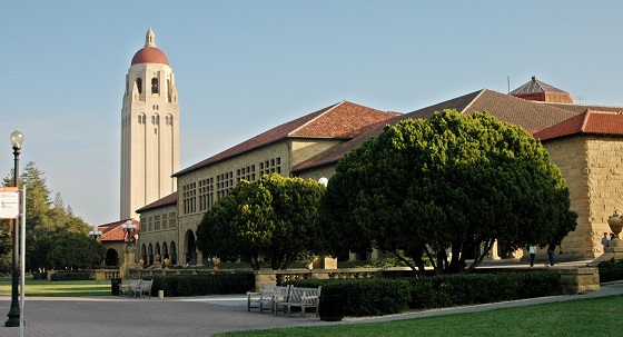 スタンフォード大学。米カリフォルニア州スタンフォードに本部を置く（時事通信）