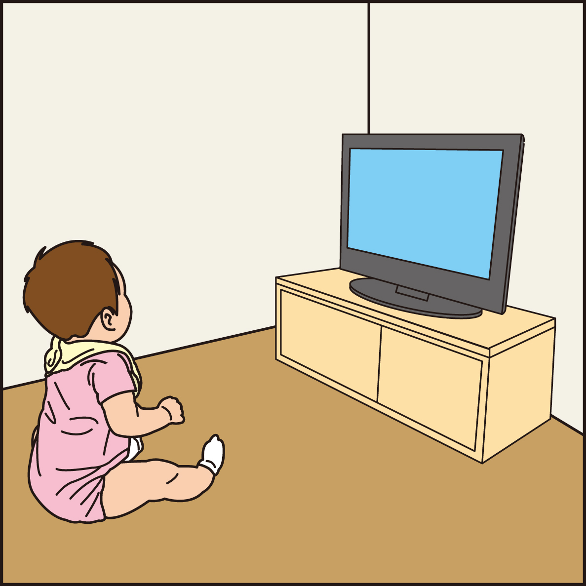 乳幼児の長時間のテレビ視聴