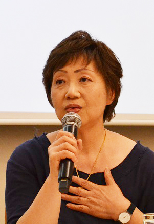 乳がんを再発後もＮＰＯ副理事長などとして活躍する米村好美さん