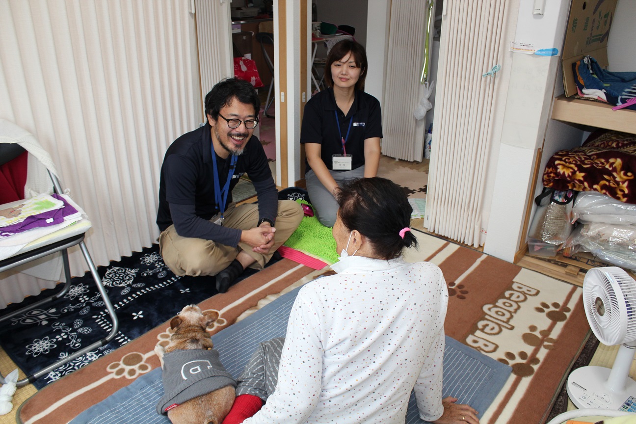 「熊本こころのケアセンター」による仮設住宅訪問支援