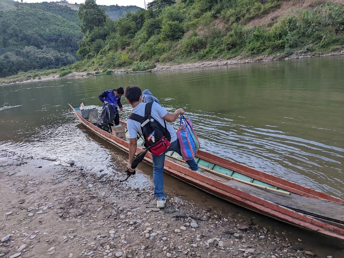 川を渡っての訪問診療も