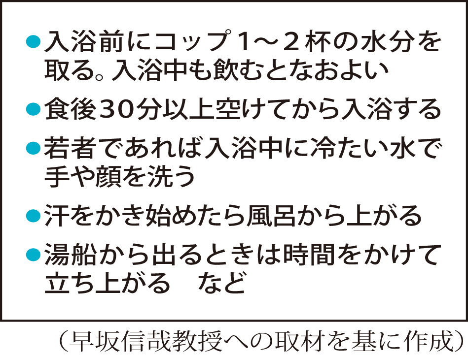 浴室での血圧低下による事故を防ぐ方法