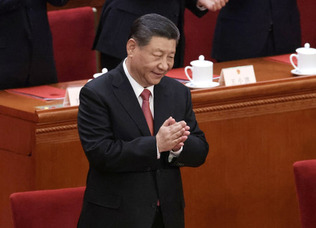 中国の習近平国家主席＝１１日、北京（ＥＰＡ時事）