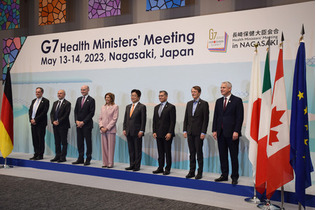公衆衛生危機への対応強化＝Ｇ７保健相会合、長崎で開幕
