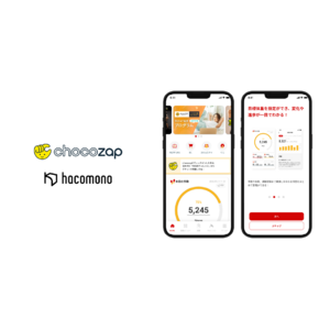 RIZAPが新モデル「chocozap」に会員管理・予約・決済基盤として「hacomono」を採用し、オリジナルアプリを自社開発