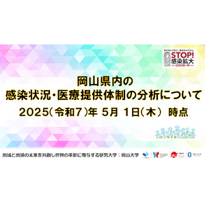 【岡山大学】岡山県内の感染状況・医療提供体制の分析について（2025年5月1日現在）