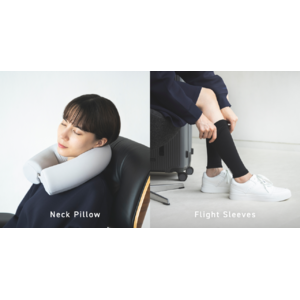 TENTIAL、長距離移動を快適にする「Neck Pillow」「Flight Sleeves」を8月15日(木)より新発売