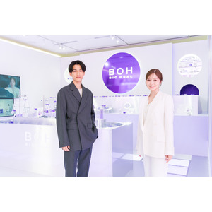 BIOHEAL BOH（バイオヒールボ）、5月30日より大規模ポップアップを表参道で開催。新アンバサダーの白石麻衣さん・渡邊圭祐さんの直筆サイン入りビジュアルも展示中！