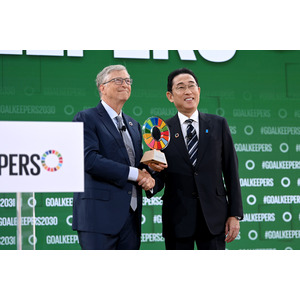 ビル＆メリンダ・ゲイツ財団主催イベント「Goalkeepers」をNYで開催。SDGsの現在地測定と2030年を予測する「Goalkeepers Report」公開。