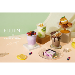 パーソナライズビューティケアブランド「FUJIMI」が「SWITCH STAND」と期間限定のコラボカフェをオープン！