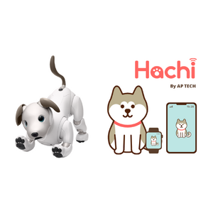 AP TECHの見守りアプリ「Hachi」から、ソニーの“aibo”とのふれあいの様子が確認可能に