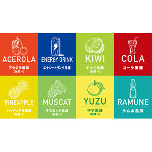 GronGより、「BCAA パウダー」新風味8種類を発売
