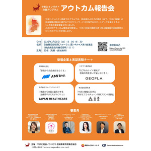 やまと地域の社会課題を解決するスタートアップ企業4社のアウトカム報告会を開催