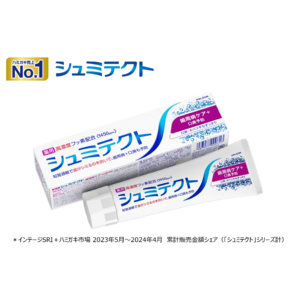 8年連続ハミガキ売上No.1ブランド「シュミテクト」がブランド刷新！新登場！知覚過敏症状だけではない“歯周病＋口臭“もこれ一つでケア『シュミテクト　歯周病ケア＋口臭予防』9月11日（水）全国で新発売