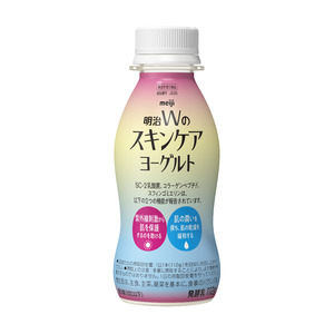 おいしく手軽に、体の内側から紫外線&乾燥対策「明治Ｗのスキンケアヨーグルト」
