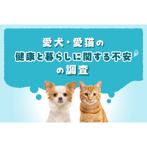 愛犬・愛猫の健康と暮らしに関する不安の調査