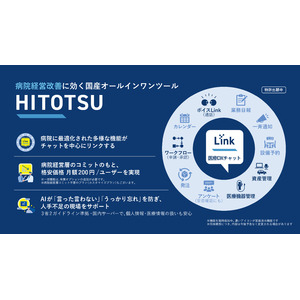 医療業界横断コミュニケーションツール"Link"を展開するHITOTSU、250施設超に拡大。モデル病院展開も本格始動へ。さらに既存投資家のほか、メドレーから資金調達を実施