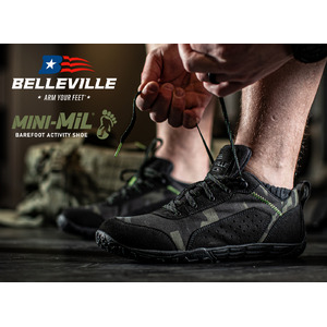米軍へのブーツ納入実績NO.1を誇る「Belleville(ベルビル)」より、裸足に近い感覚で履く事ができるトレーニングシューズが新発売！