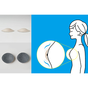 どんな胸の形にも合いやすい形状とズレにくいフィット感が特徴のインナーパッドを『アリーナ』より新発売