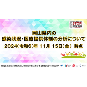 【岡山大学】岡山県内の感染状況・医療提供体制の分析について（2024年11月15日現在）