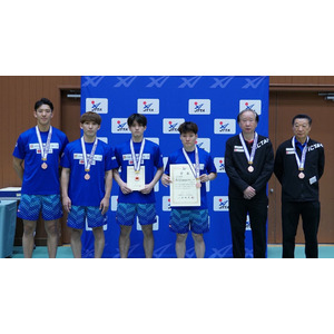 日の出医療福祉グループ実業団卓球チーム、創部１年目で兵庫県を代表して初出場3位入賞!