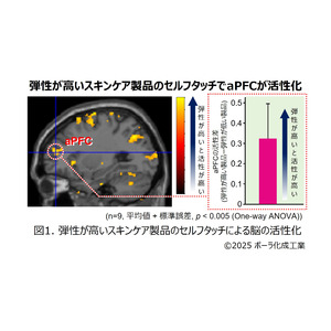 スキンケア製品の心地よい感触が“五感で感じる魅力印象”を高める