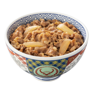 吉野家の「牛丼」に発酵性食物繊維「グアー豆食物繊維」を同時に食べると、「牛丼」として摂取された栄養素がより効率よく代謝、吸収されることが判明