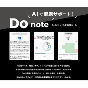 データをもとに健康促進を2倍加速させるサービス「Do」。累計5,000万円を超える資金調達を完了。