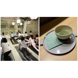 「IGNITE YOGA」が創業300余年の日本茶専門店一保堂茶舗の夏限定POP UP Cafe「ひやかし IPPODO TEA」にてヨガとサウンドバスによるコラボレーションイベントを開催！