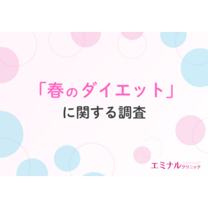 【春こそ痩せるチャンス？】6割の女性がダイエットを意識する季節！春のダイエットの成功を左右するポイントとは