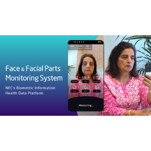 NECの「Face & Facial Parts Monitoring System」がCES 2024 Innovation Awardsを受賞