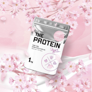 桜は散っても、4月はお花見気分！！THE PROTEIN（通称：ザプロ）から＜さくらミルク風味＞リニューアルして復活販売！！