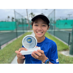 13歳の宮澤紗希乃が再び快挙！ テニスヨーロッパ海外最優秀選手賞を日本人初受賞！