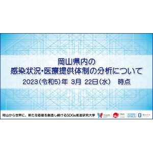 【岡山大学】岡山県内の感染状況・医療提供体制の分析について（2023年3月22日時点）