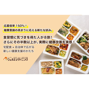 【ウェルネスダイニング】熊本県荒尾市で宅配食を活用した実証を実施―応募倍率150％・8割が食習慣への気づきを得るという結果に
