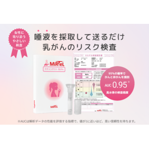 ミルテルがＪＦＲカードと連携し、カード会員優待商品としてLINE完結型の乳がんリスク検査サービス「スキャンテスト 乳がん」の販売を開始！