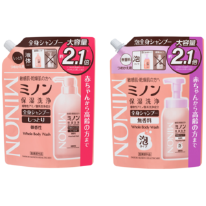 「ミノン全身シャンプー」につめかえ用大容量が新登場　＜2025年4月14日（月）＞