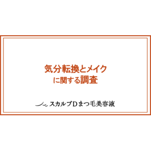 40～50代の大人女性に調査！約60％が、自称“気分転換ベタ”さん。約7割が「挑戦しづらい」と感じる『カラーマスカラ』は、使用する人ほど「気分転換が得意」な傾向あり！