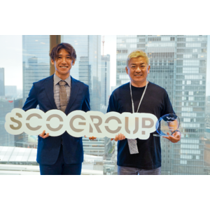 卓球・吉村真晴選手、男子シングルス優勝を報告にSCO本社を来訪「ロサンゼルスを目指したい」