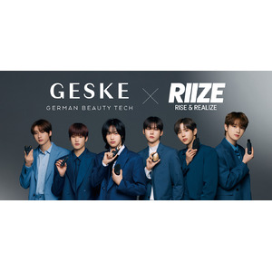 ドイツ発・美容ツールブランド〔GESKE〕の日本アンバサダーに【RIIZE】が就任！