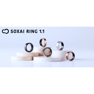 日本発の健康管理用スマートリング「SOXAI RING」の新モデル 「SOXAI RING 1.1」 5月28日より一般販売開始