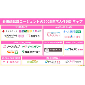 「ミツカル学び」、『看護師転職エージェントのカオスマップ』を公開
