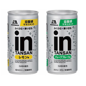 空腹感をしのぎたい！ゼリーに変化してふくらむ炭酸飲料！空腹感マネジメントドリンク「ｉｎタンサン」６月３日リニューアル発売　カロリーゼロタイプも再登場！