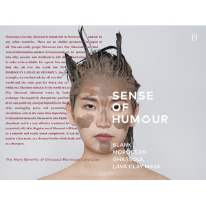 SENSE OF HUMOURが提唱する髪と肌のリセットケア「BLANKシリーズ」より、モロッコ産のガスールクレイが2024年4月10日より新登場。