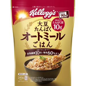 「オートミールごはん」シリーズから、高たんぱく製品が登場！「大豆たんぱく オートミールごはん」2月12日（月）より新発売